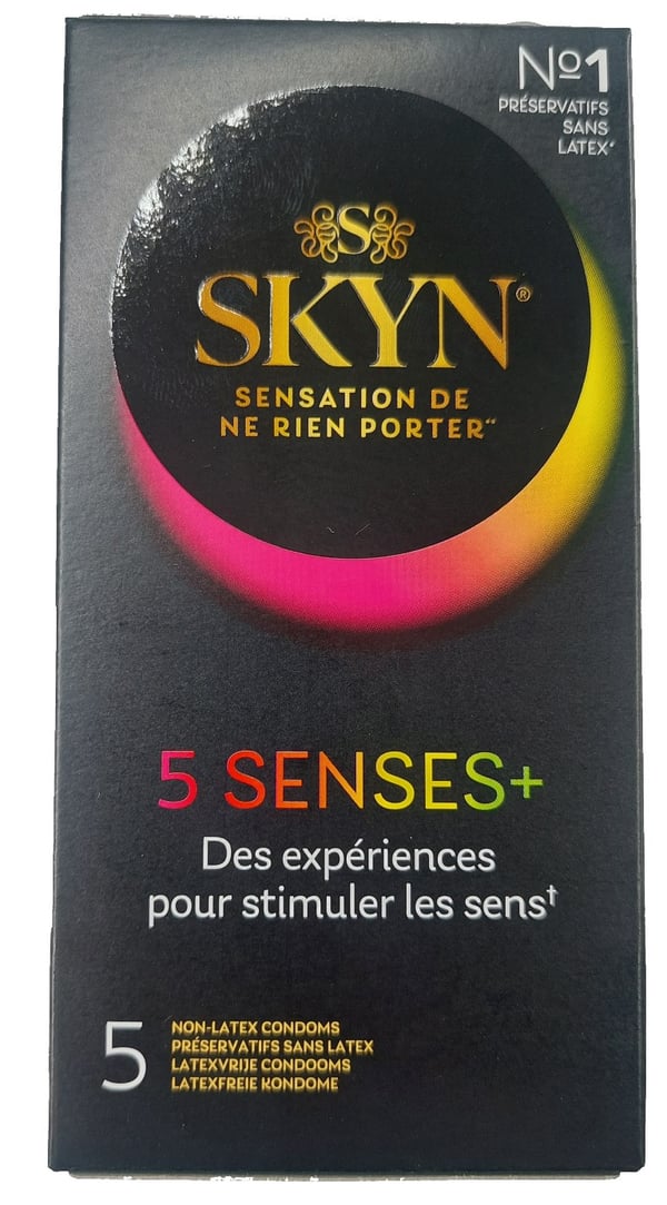 Skyn 5 Senses+ 5 st.