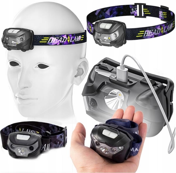 FORLYGTE BATTERI FORLYGTE LED LAMPE 5 MODES + USB KABEL FORLYGTE BATTERI FORLYGTE LED LAMPE 5 MODES + USB KABEL