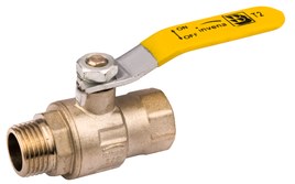 GASKUGLEVENTIL 1/2'' MED GEVIND B/Z - H/GZ-30-015