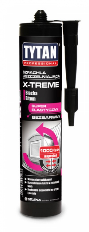 PROFESSIONELLT TÄTNINGSSPATT X-TREME CLEAR 280M - SIL DEK X-TR