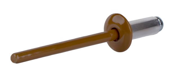 Åbne aluminiumnitter 4x10mm RAL 8003