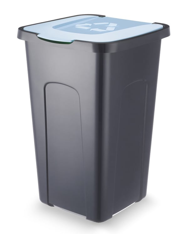 JÄTTEIDEN LAJITTELUASTIAT SININEN 50L - KAPASITEETTI EI NIIN HYVÄ JÄTTEIDEN LAJITTELUASTIAT SININEN 50L - KAPASITEETTI EI NIIN HYVÄ