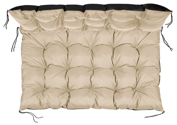 Havepude 120x80 cm til palletbænk vandtæt beige
