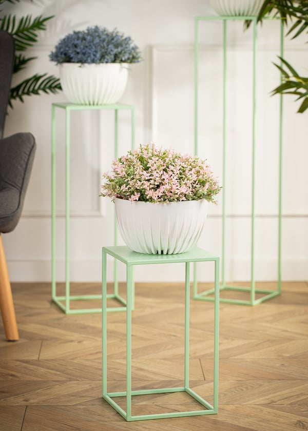 Celadon stående blomsterställ 40 cm