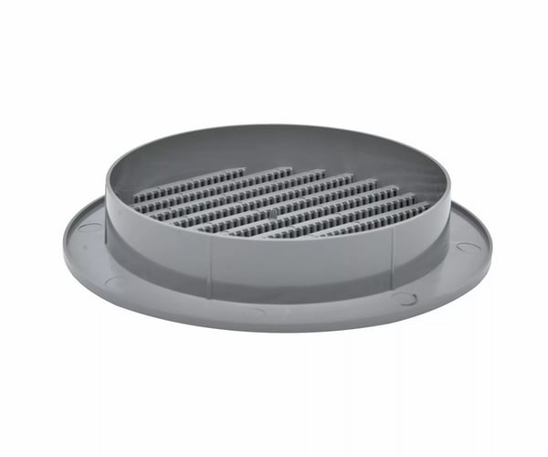 RUND GRILL MED NET FI 150 GRÅ - RX 02-154