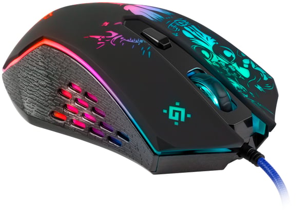 Defender Sin'Sister GM-933 7200 dpi 6P trådbunden mus + spelmus + GRA-matta