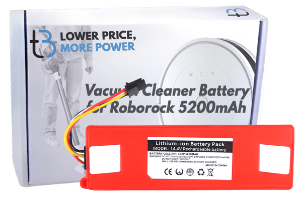 Akku Xiaomi Roborock T61 T65 T70 T71R:lle 14.4V 5200mAh BRR-2P4S-5200D