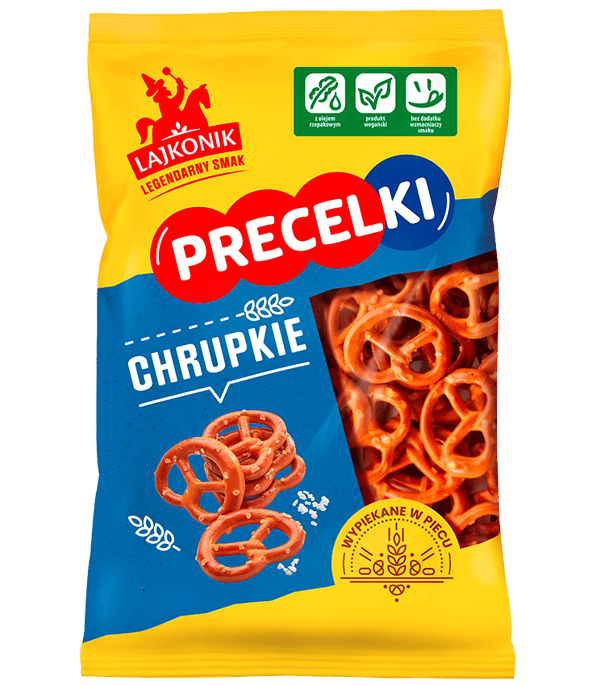 Lajkonik sprida knapriga pretzels 130 g