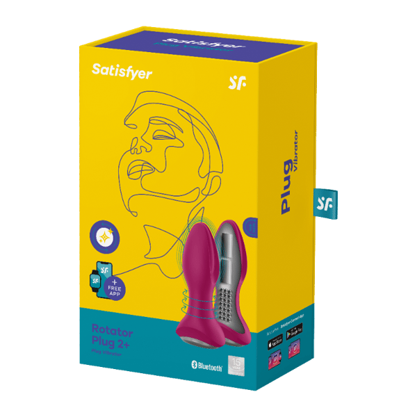Satisfyer Analplugg Rotatorplug 2+ roterande