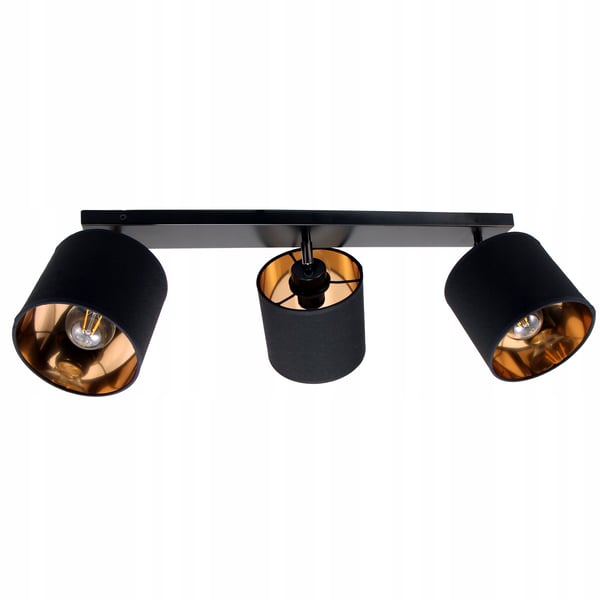 Lofthængende lampe med gylden LED-loftlampe