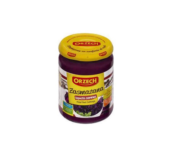 Paistettua punakaalia saksanpähkinöillä 480g Paistettua punakaalia saksanpähkinöillä 480g
