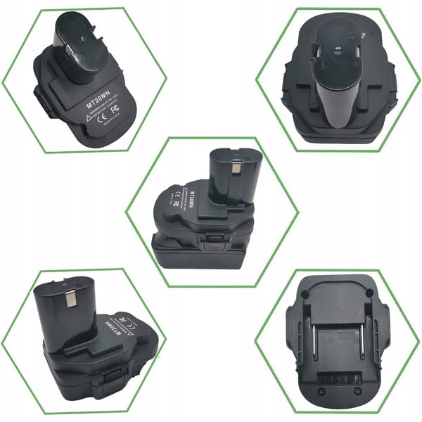 Makita 18V NiCd och NiMh adapter för 18V batterier MT20MN