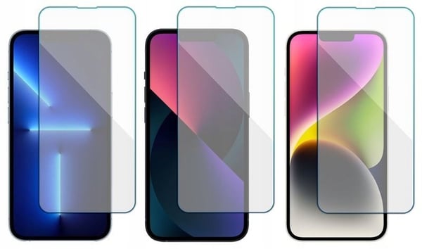 9H glas för iPhone 13, 13 Pro, 14 och 16e skyddsglas