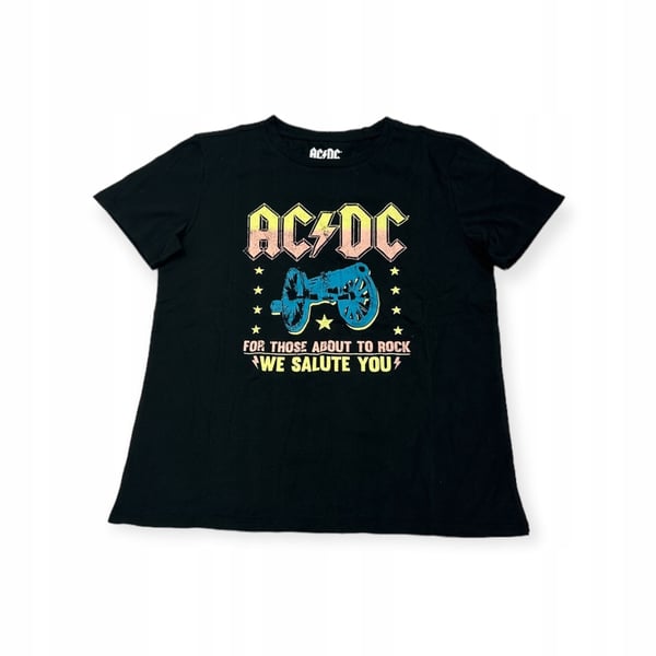 AC/DC Dam Rundhalsad T-shirt M