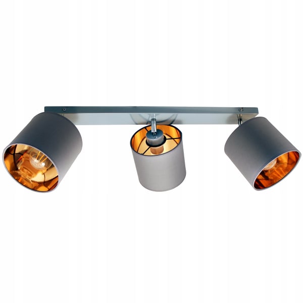 Lofthængende lampe med gylden LED-loftlampe