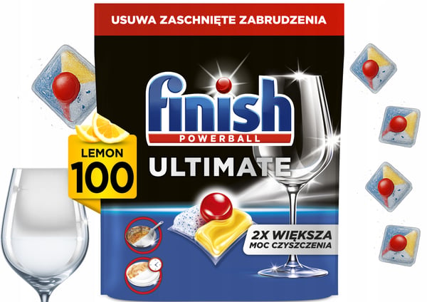 Finish Ultimate 100 citronkapsler