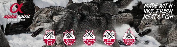 Alpha Spirit fuldfoder til hunde WILDFISH 9 kg
