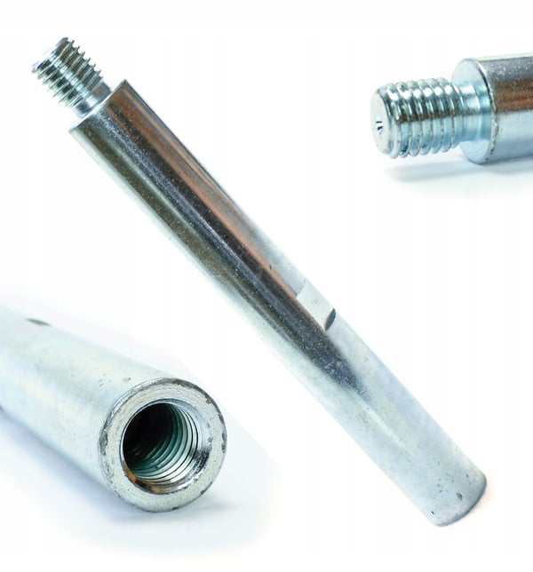 Kubala-jatkokappale sekoittimille, kierre M-14, 147 mm, 1212