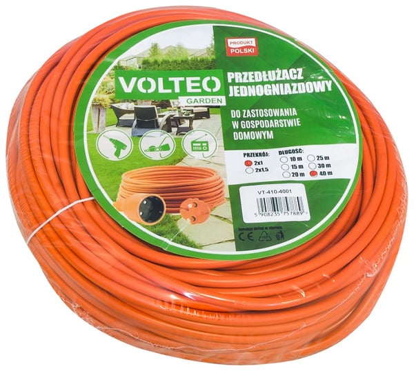 PUUTARHAJATKOJOHTO 30M KAAPELI H05VV-F 2*1MM - VT-410-3001