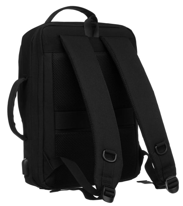 Reseryggsäck med plats för dator och USB-port - Peterson