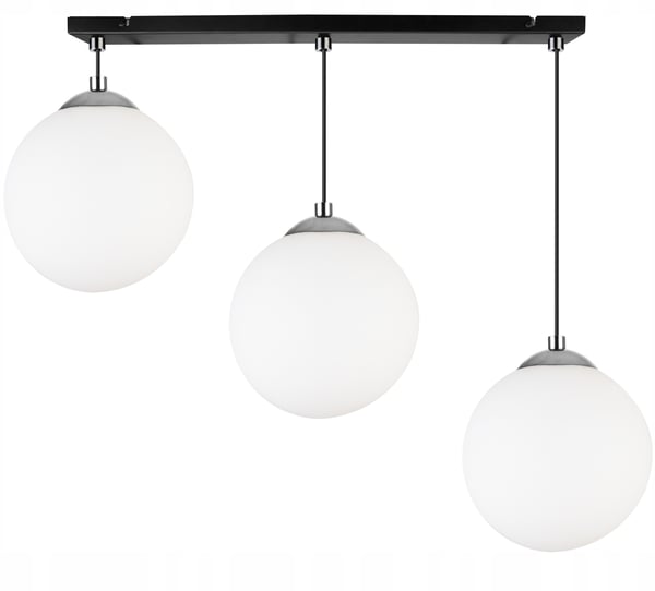 HÆNGENDE LOFTLAMPE, PLAFON, KUGLE, GULD, KROM, LED