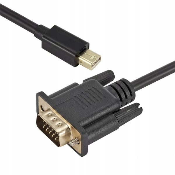 MINI DISPLAYPORT VGA-KABEL 1,8M THUNDERBOLT DP MAC