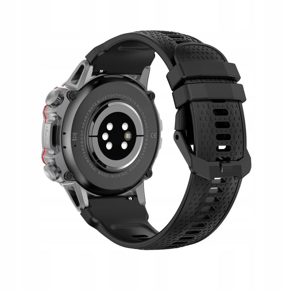 Kiano Watch Sport smartklocka svart herr med samtal och meny 2 armband ingår