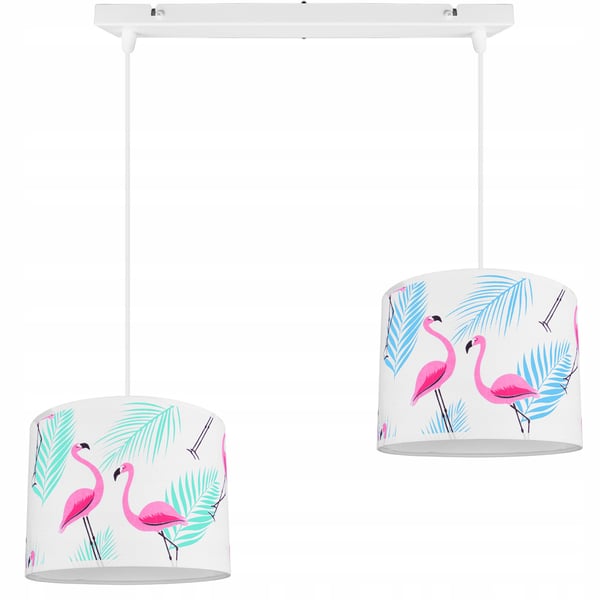 BØRNES HÆNGENDE LOFTSLAMPE LYKRONE LAMPESKÆRM