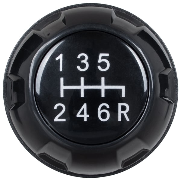 Jeep Wrangler 07-13 6-VÄXLAD SVART Växelspaksknopp