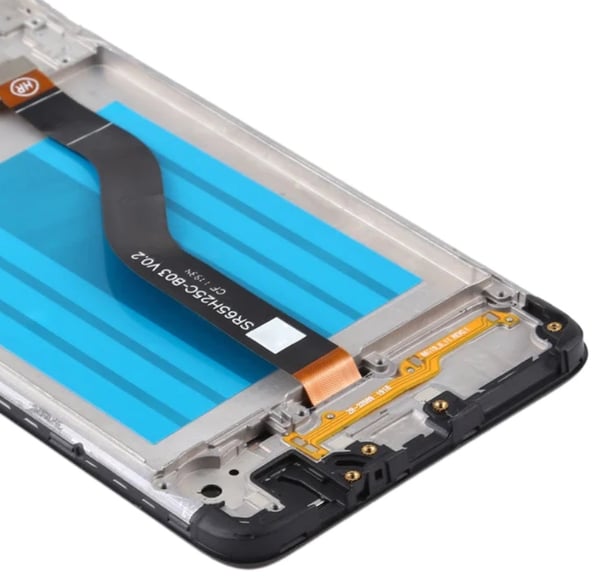 Original LCD-skärm + pekskärm Samsung SM-A207 Galaxy A20s (IPS svart ram