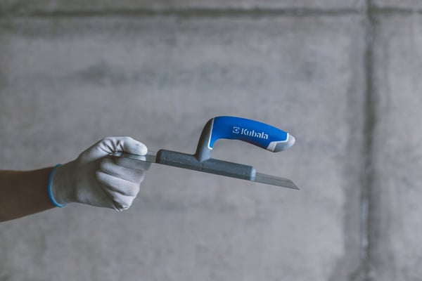 KUBALA Murslev i rostfritt stål med rundade hörn 0266