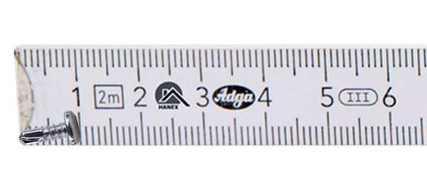 Kstex loppeskruer 3,5x9,5mm B galvaniseret