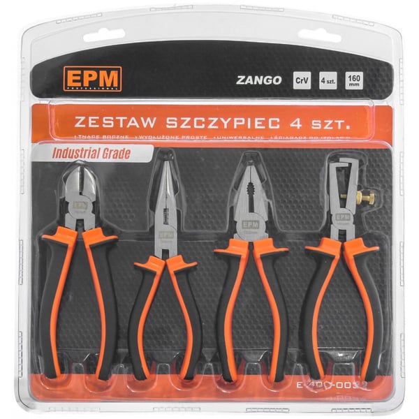 SÆT MED 4 TANG 160MM CRV ZANGO - E-400-0039