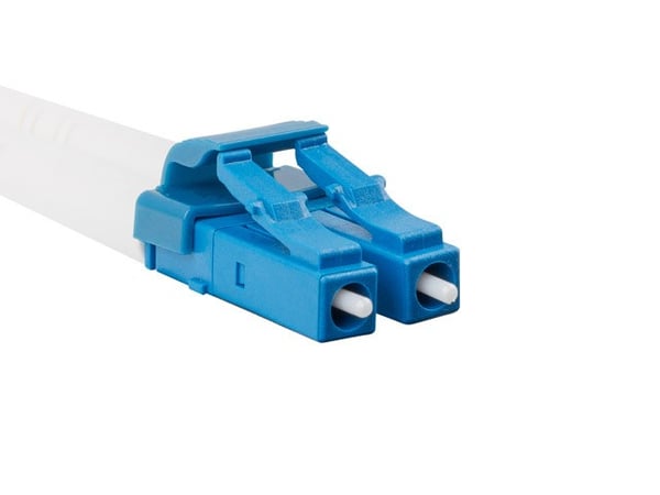 Lanberg SM LC/UPC-LC/UPC duplex fiberoptisk patchledning 3,0 mm lszh G657A1 3m gul