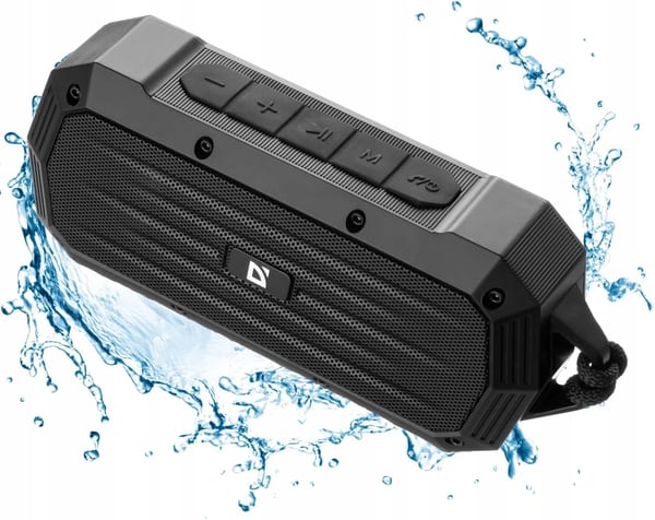 Defender kahdeksankulmainen Bluetooth-kaiutin 5W BT/FM/TF/USB/AUX/TWS/IPX5