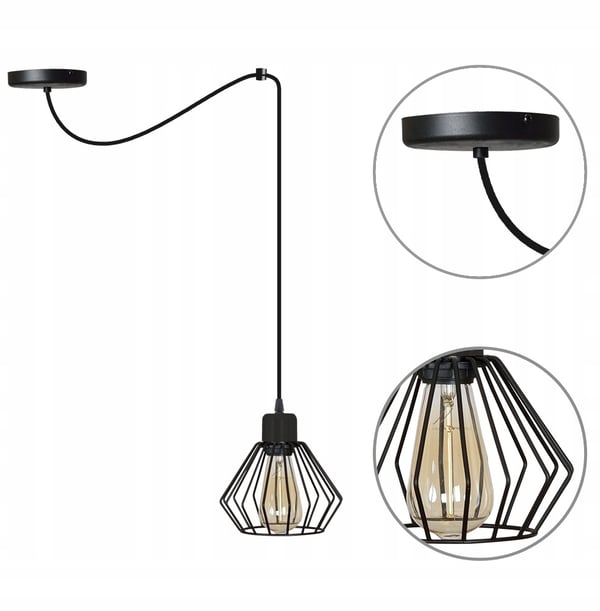 TAKHÄNGANDE LAMPA SPIDER LJUSKRONOR LOFT DIAMANT