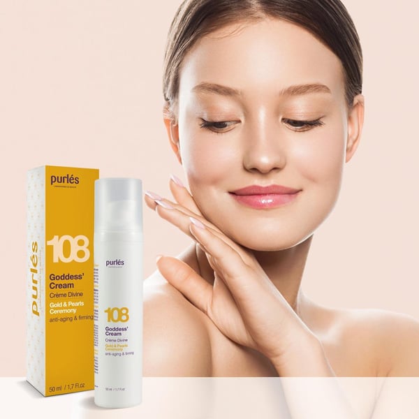 Purles 108 Anti-Aging Cream Goddess Gold Caviar Hyaluronihappo