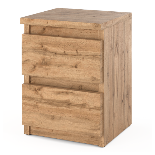 WOTAN OAK YÖDÖKAAPPI 30 CM 2 LAATIKKOA PÖYTÄ TV-ALUSTE PARVELLEMAkuuhuoneeseen