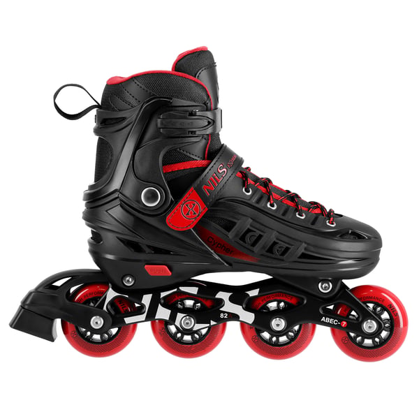 Inline skates Cypher rød NA18811A Nils Extreme størrelse M (34-38)