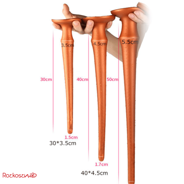 Stor analprop, kæmpe dildo, xxl analprobe, 40 cm, sexgadget til par