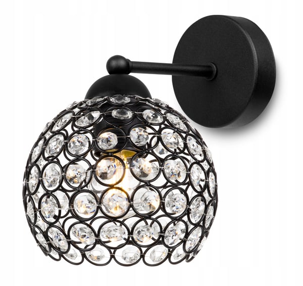 MODERNE KNÆKKE LAMPE ELEGANT LED KRYSTALLER