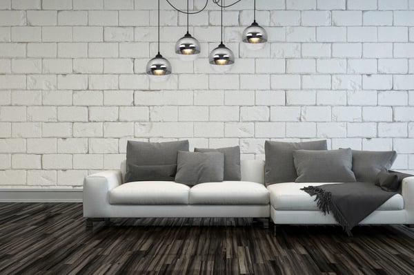 ELEGANT KROM LED-SPINDELHÄNGLAMPA
