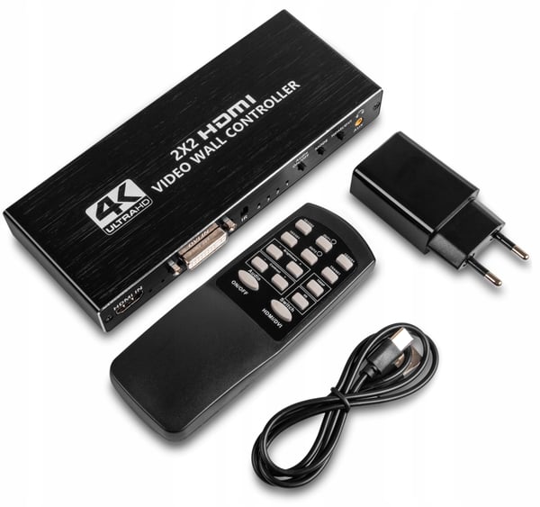 VIDEOSEITÄN OHJAIN HDMI 2X2 JAKAJA