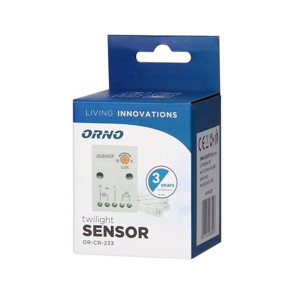 Skumringsføler med ekstern sonde, IP65 2300W - ON-CR-233