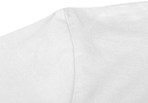 HVID T-SHIRT STØRRELSE L - T N81-646-L