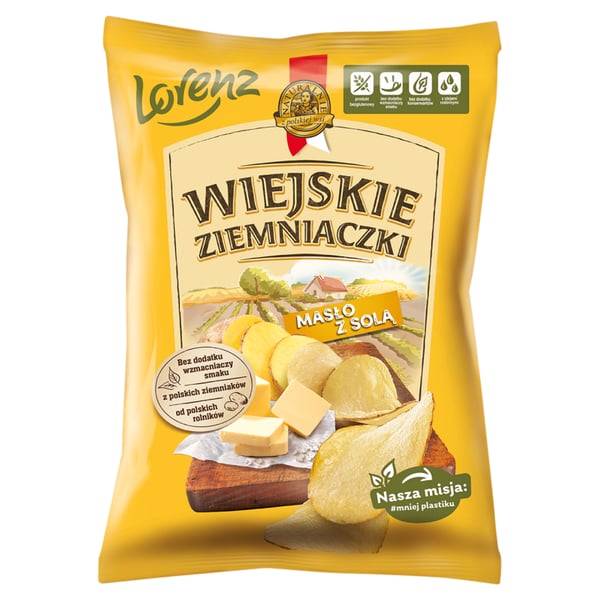 Wiejskie Ziemniaczki Perunalastuvoita suolalla 130 g Wiejskie Ziemniaczki Perunalastuvoita suolalla 130 g