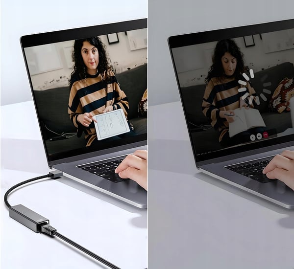USB 3.0 NETVÆRKSADAPTER LAN RJ45 NETVÆRKSKORT 1000MBPS Ethernet Gigabit