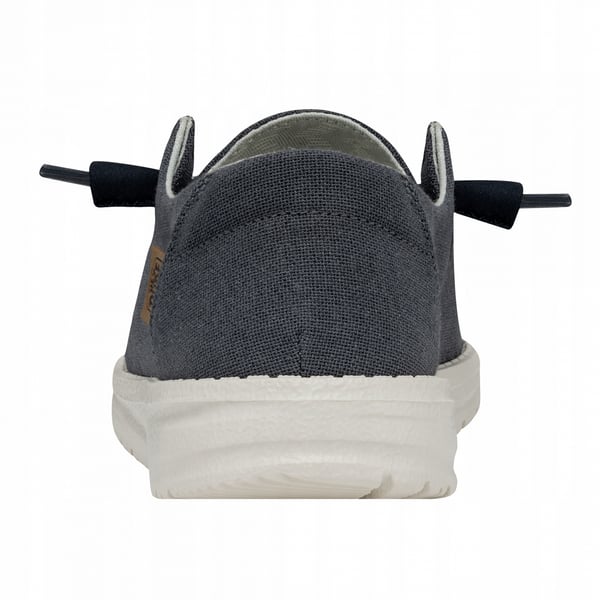 HeyDude Wendy chambray damesko marineblå hvid 37
