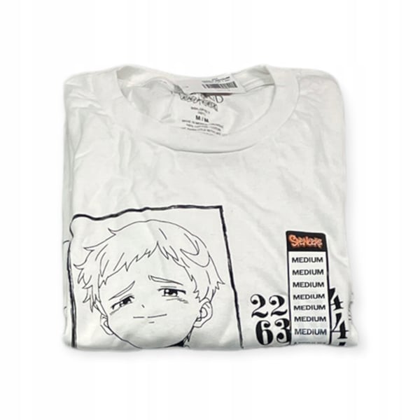 Spencer's THE promised neverland miesten pyöreäkauluksinen t-paita, koko M