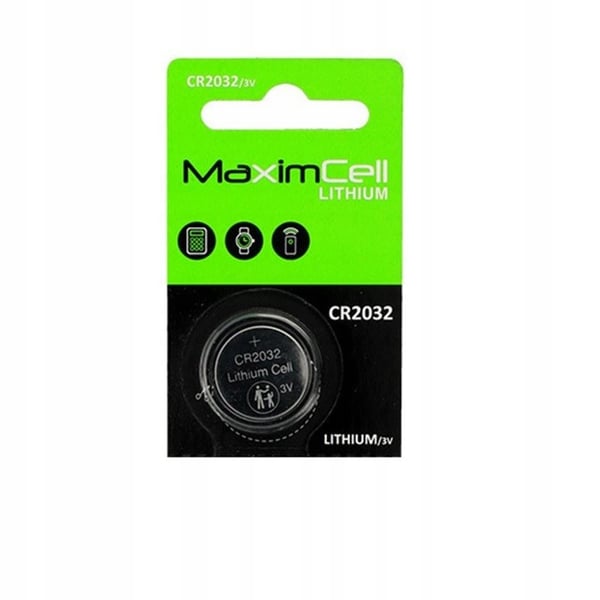 MaximCell CR2032 lithiumknapcellebatteri 3V 20mm mønt